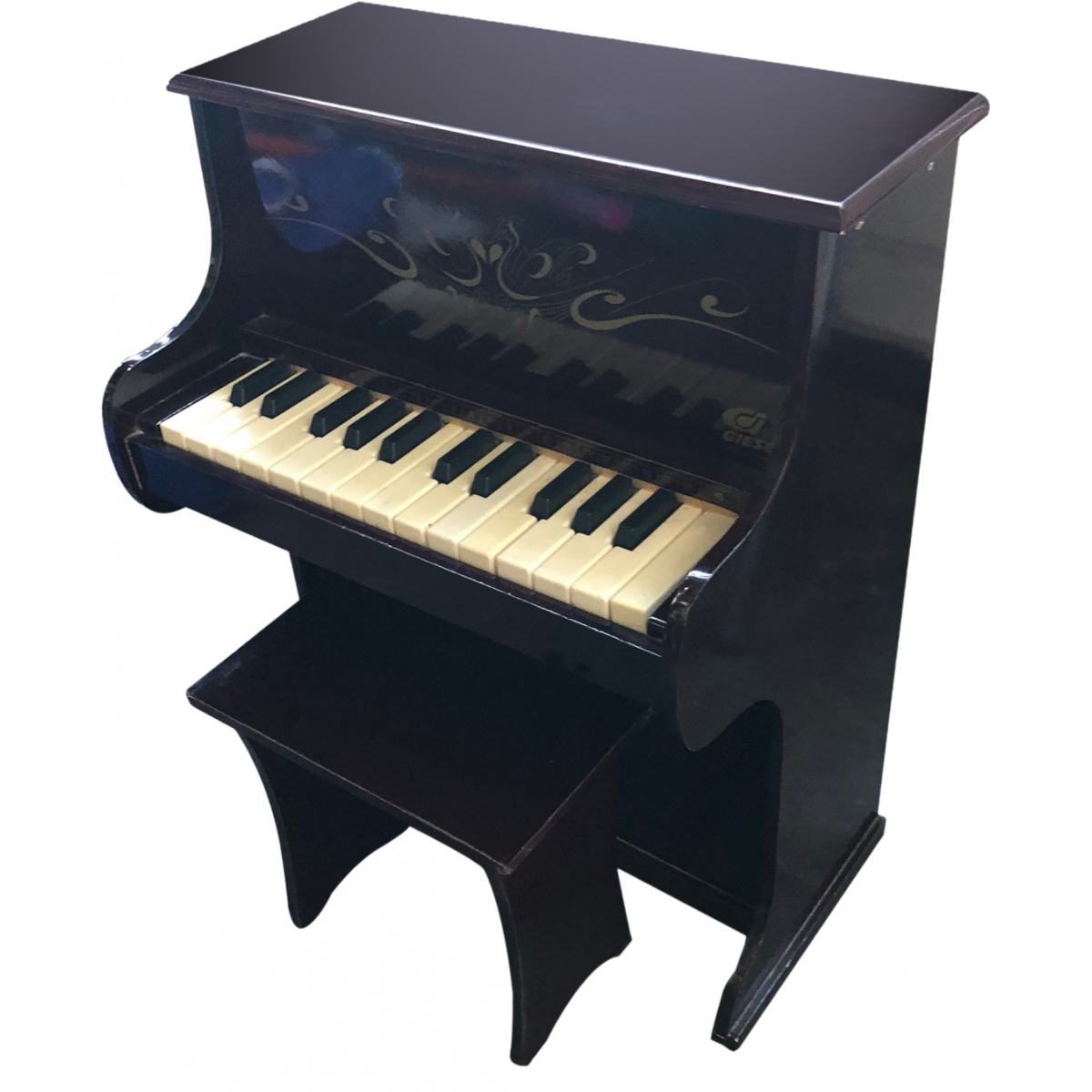 Piano infantil com banqueta