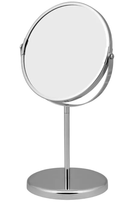 Espelho 17 Cm X 32 Cm Inox Niki foto1