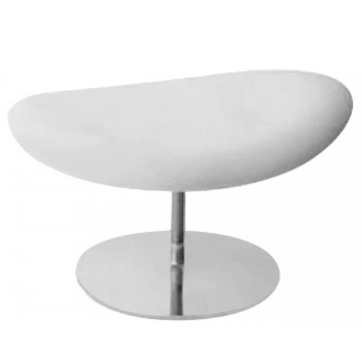 BANQUETA BAIXA GONDOLA BRANCA