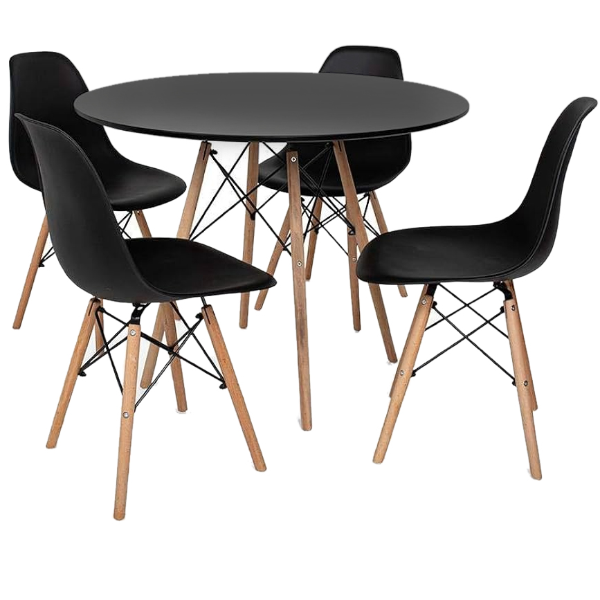 Kit charles eames preto