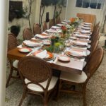 MESA FERRO MINAS CADEIRAS RATTAN OMBRELLONE BAR IVAN