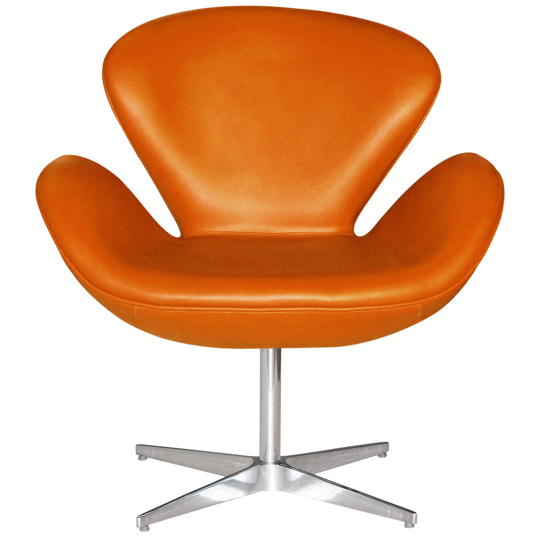 Poltrona swan laranja