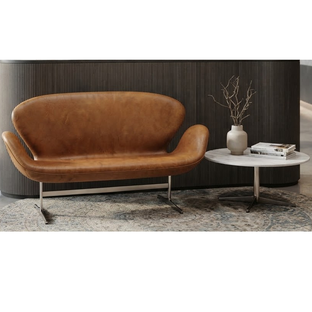 Sofa Swan Caramelo1