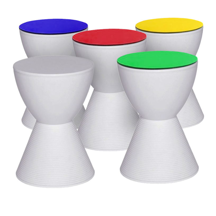 banco color diversas cores