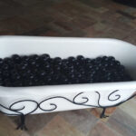 banheira vintage a
