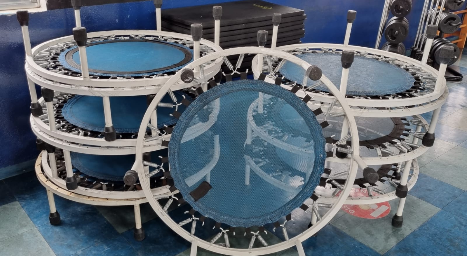 cama elastica ginastica