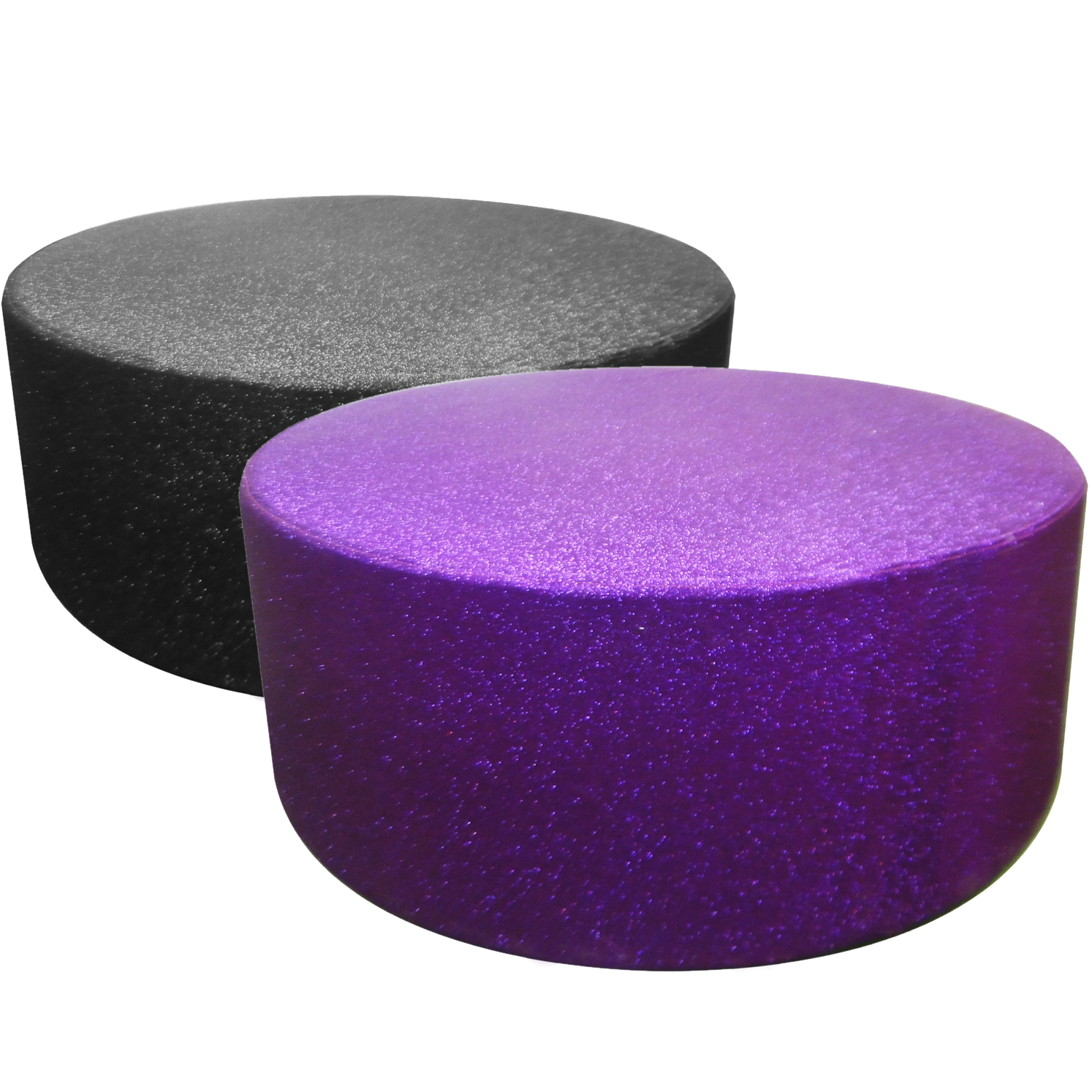 modulo cibalena glitter preto e roxo