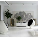 poltrona ball chair preta