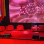 poltronas florence vermelhas evento globoplay