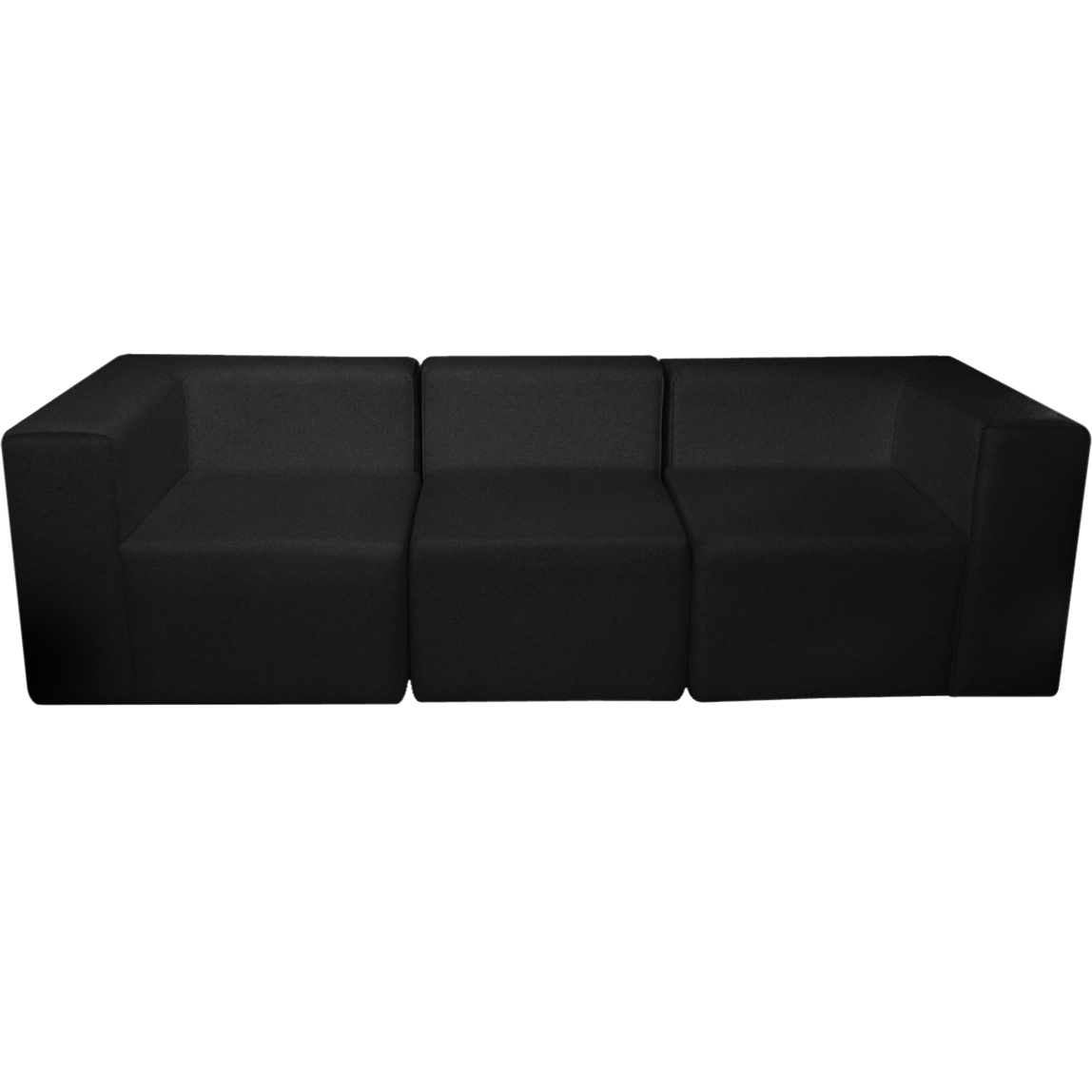 sofa didi preto 3 lugares