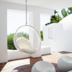 Poltrona Bubble Chair e puff Blog