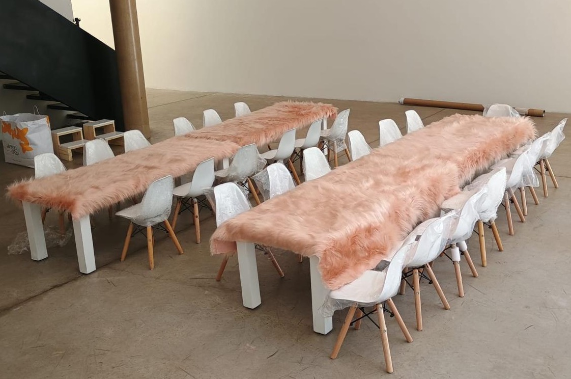 mesa e cadeira infantil charles