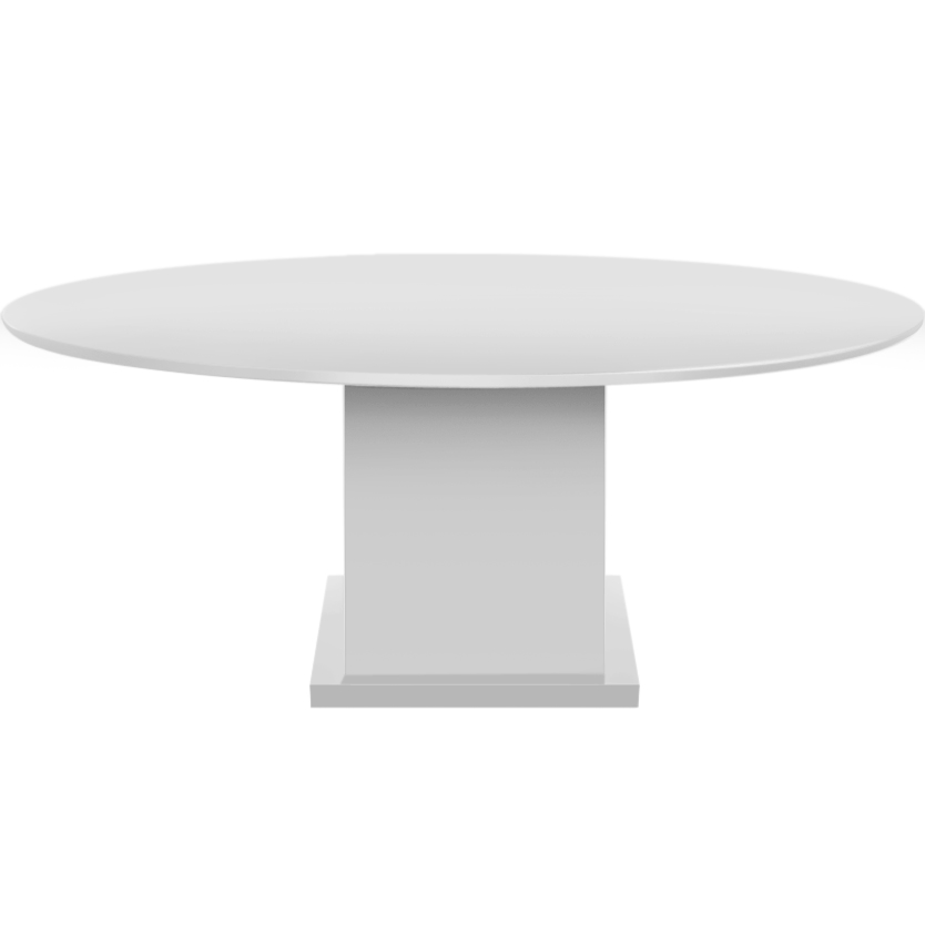 Mesa Princesa redonda branca