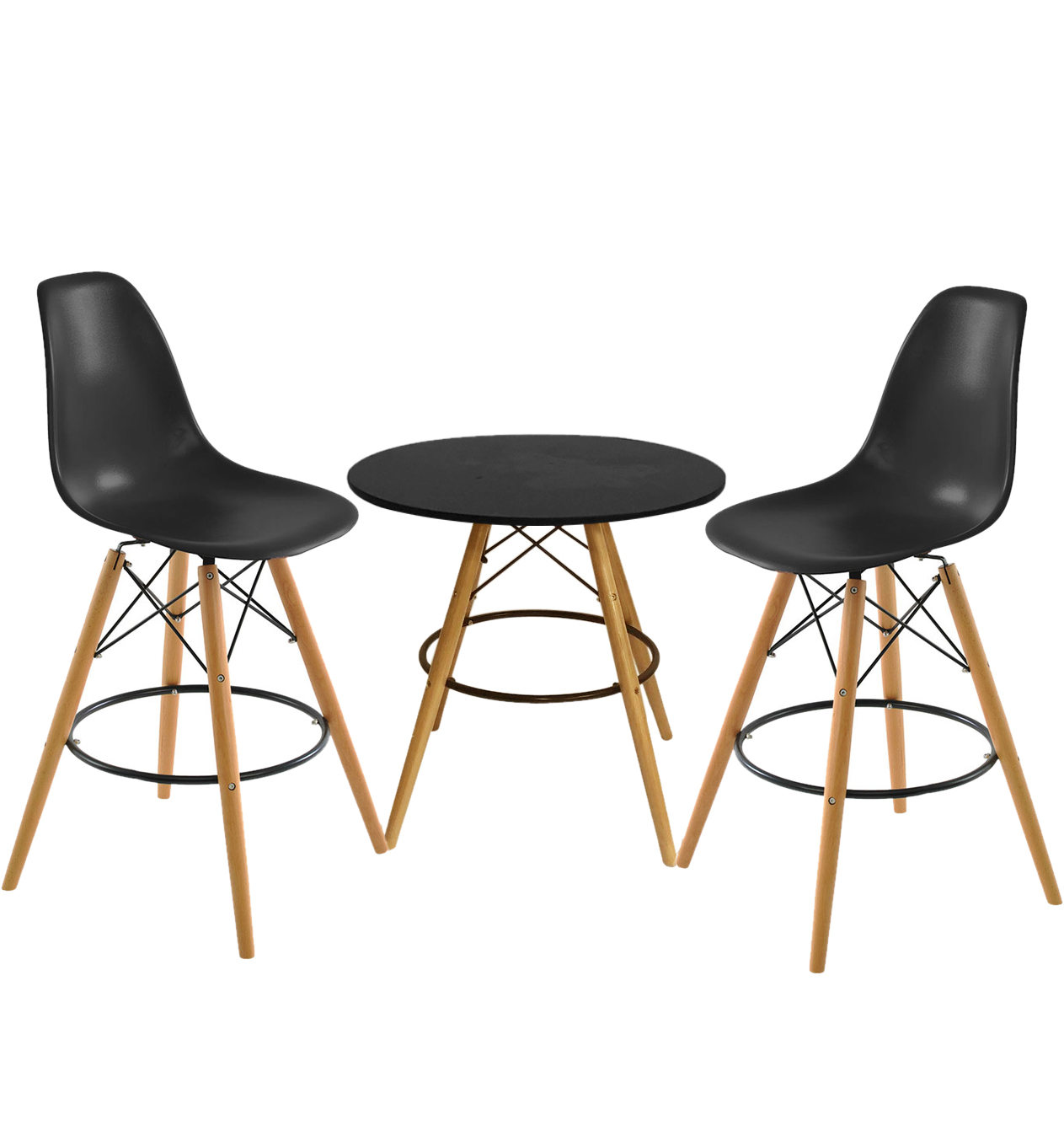 banqueta charkes e mesa charles madeira