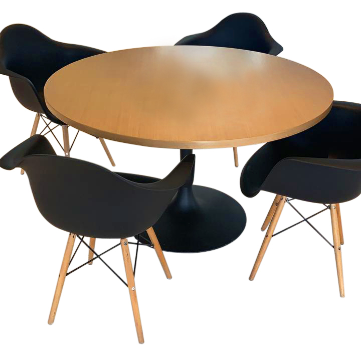 kit mesa saarinen e cadeira dkr1