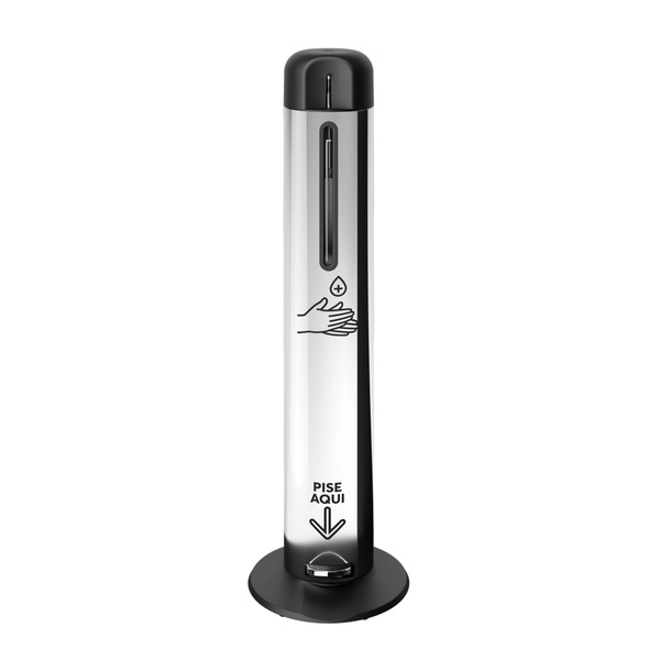 dispenser alcool gel inox
