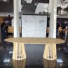 Mesa Padrao Oval Ripada