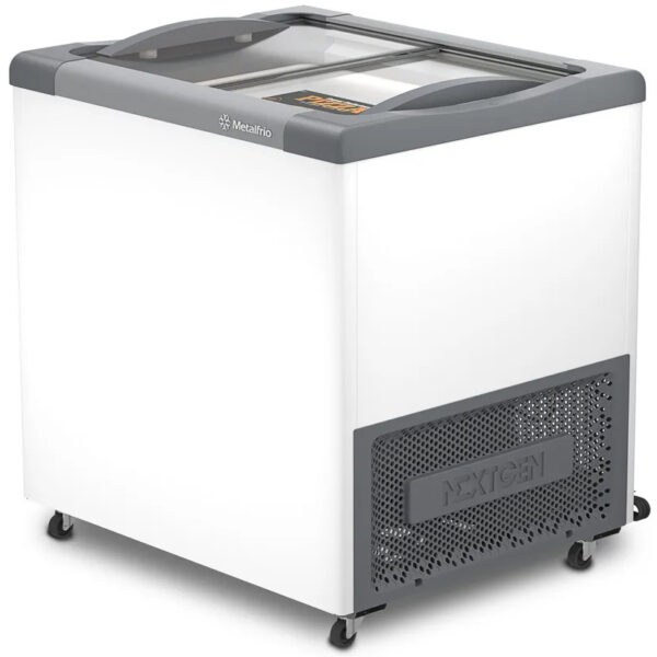 Freezer Expositor Horizontal para Sorvetes e Congelados - 185L
