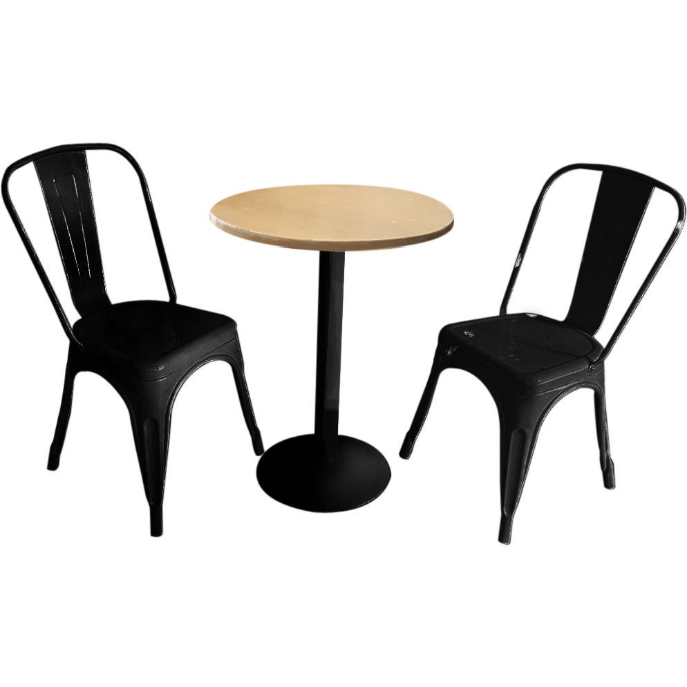 cadeira tolix vebene preto