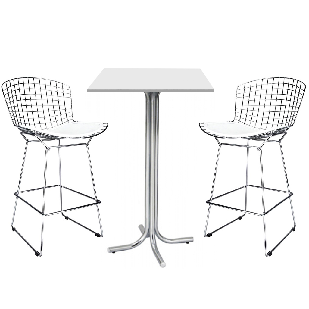 kit viena bertoia branco