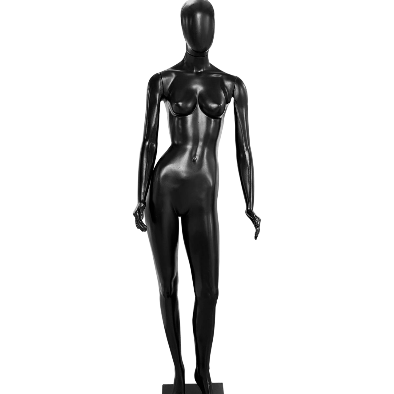 manequim feminino corpo inteiro preto