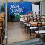 bistro isabela banqueta milena mesa ferro minas e cadeira tiffany marrom