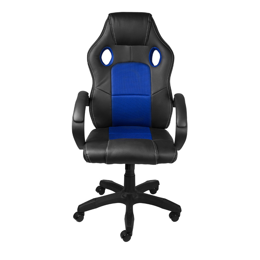 cadeira gamer azul 2