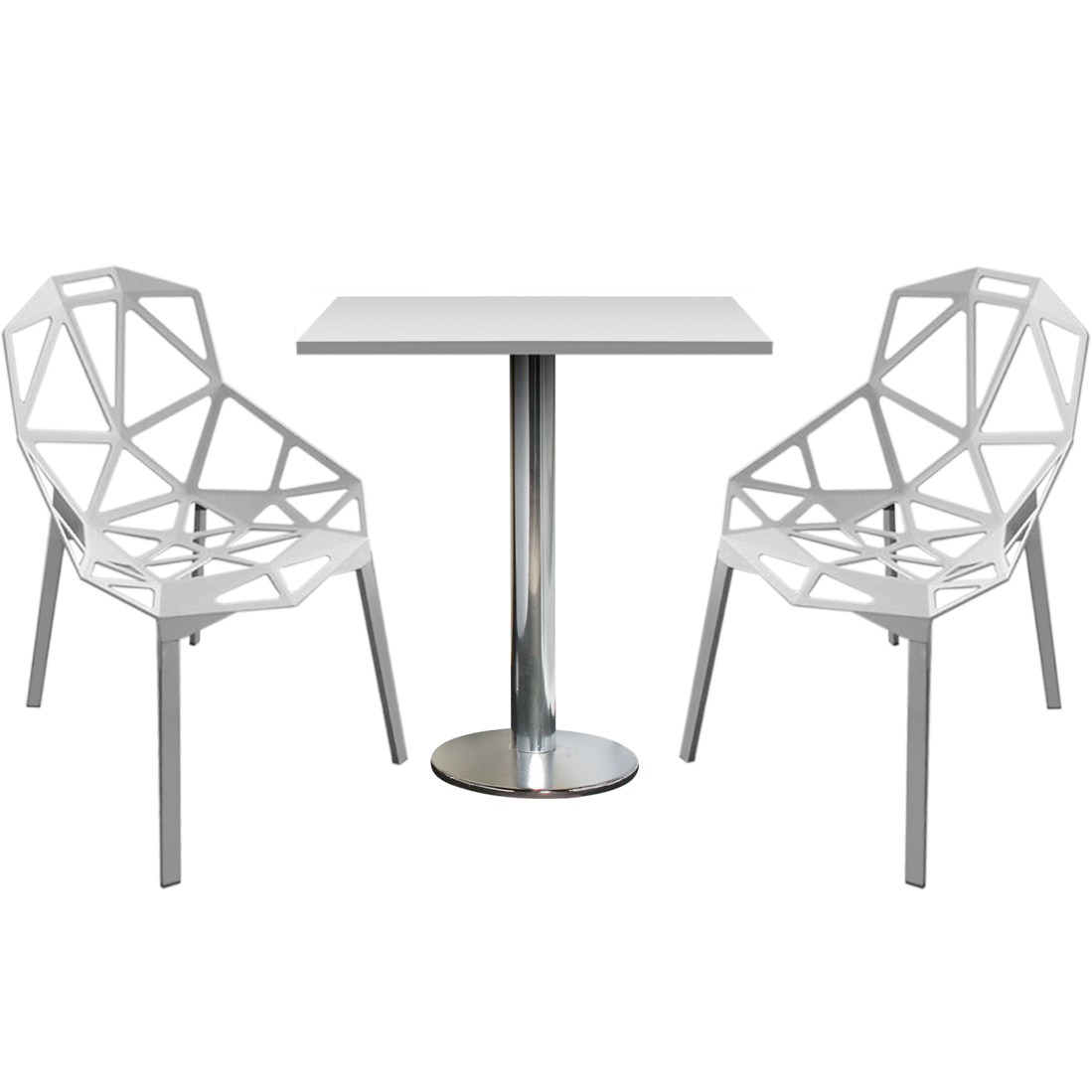 Kit One Vebene cromado branco