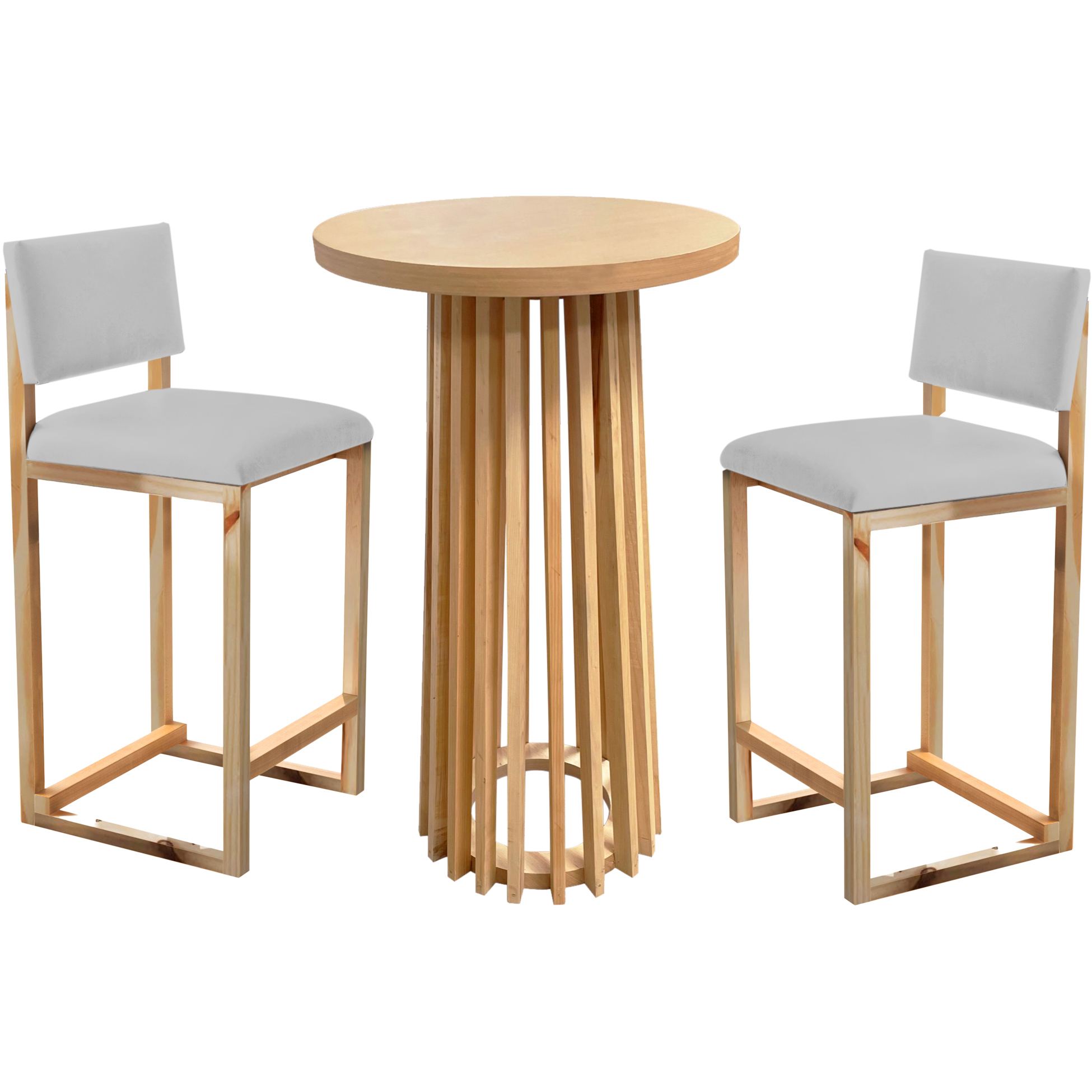 Kit romana ripada branco