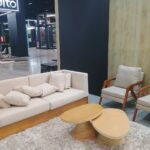 sofa isabela mesa de centro organica e poltrona marcele
