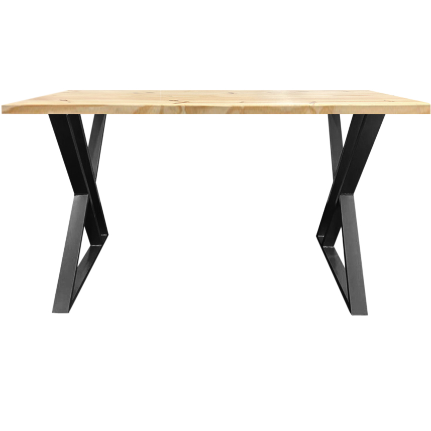 Mesa padrao retangular Isa - preta