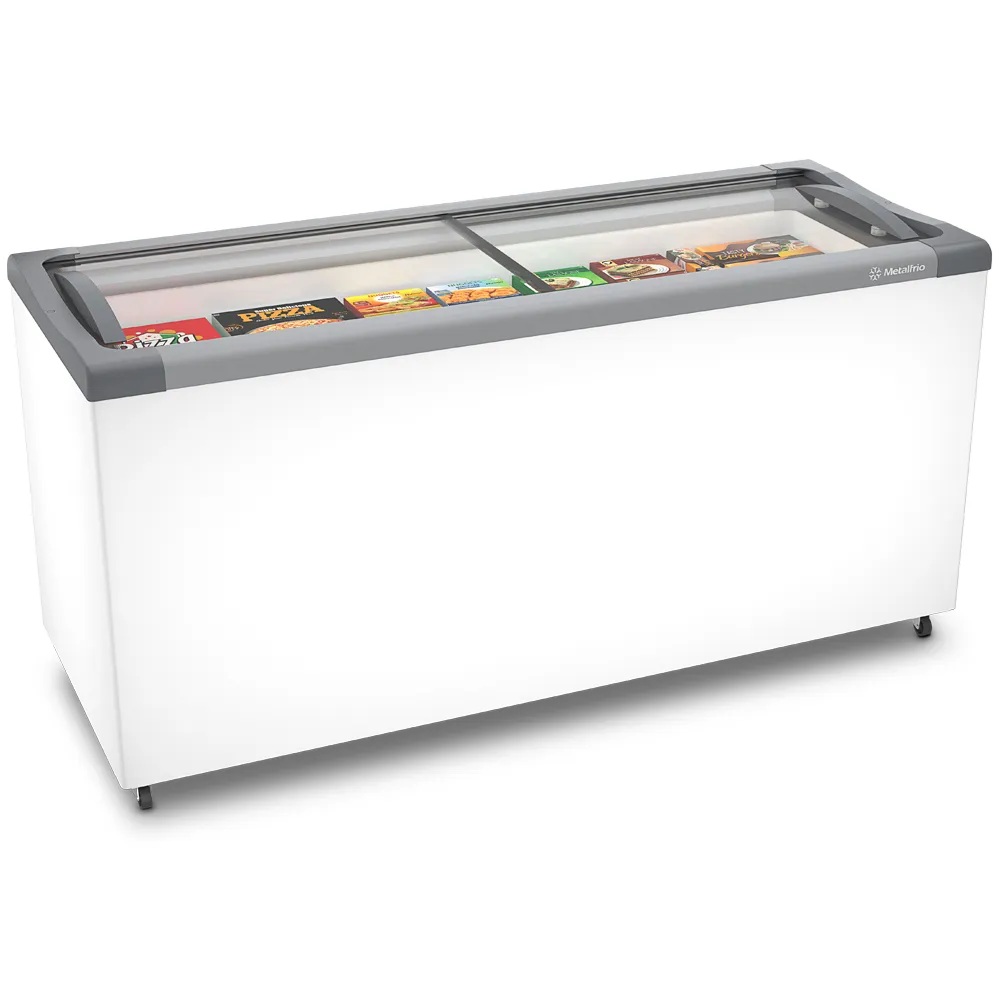 freezer horizontal expositor 505l d