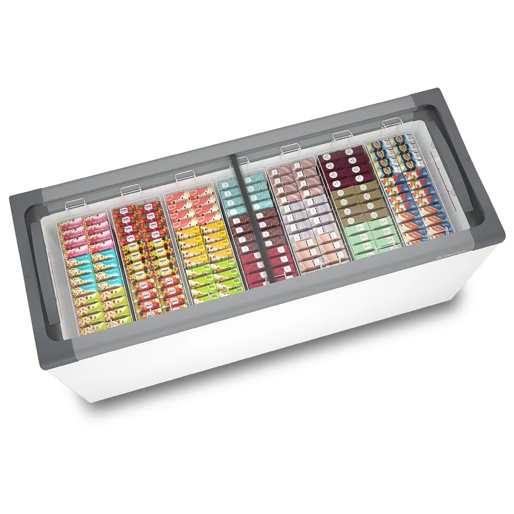 freezer horizontal expositor 505l e