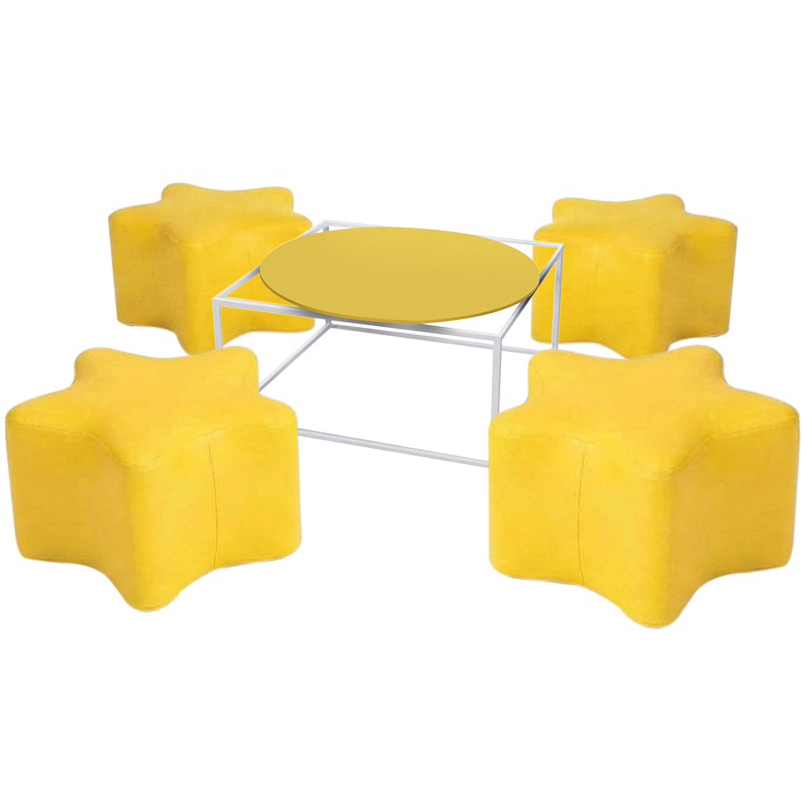 Puff Estrela com mesa