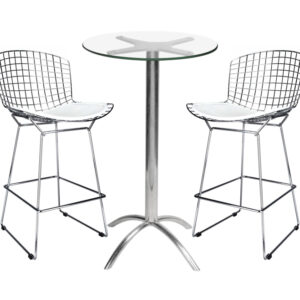 Kit Bertoia Aranha - Vidro