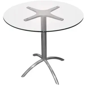 Mesa (padrão) Aranha Redonda Vidro