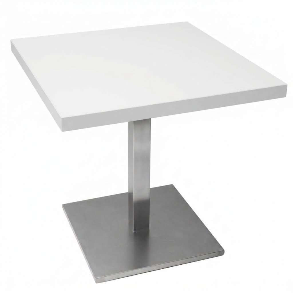 mESA PADRAO ALPHA QUADRADA BRANCA