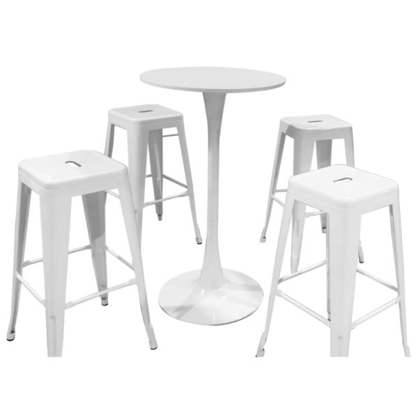 Bistro saarinen e banquetas tolix2