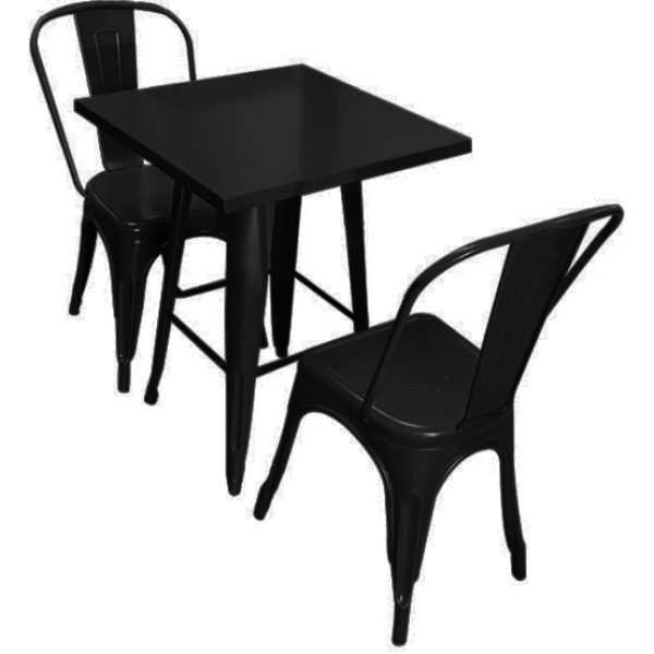 Kit tolix preto