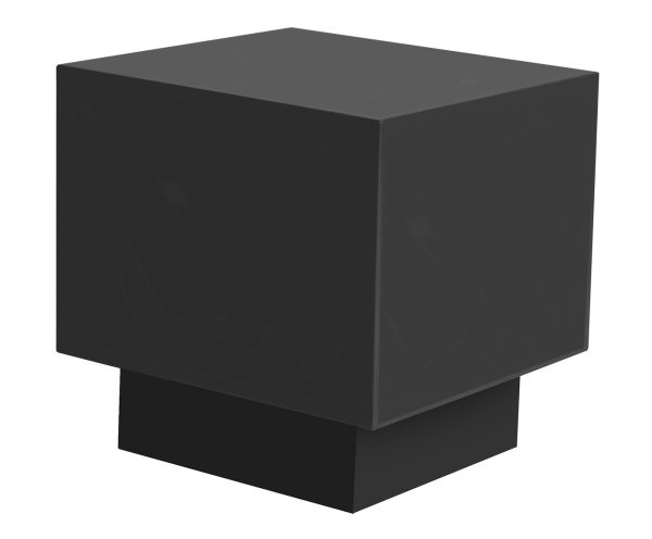 MESA DE CENTRO QUADRADO 40 x 40 x 40cm preta