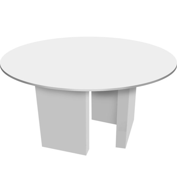 MESA ELLE TAMPO REVESTIDO BRANCO