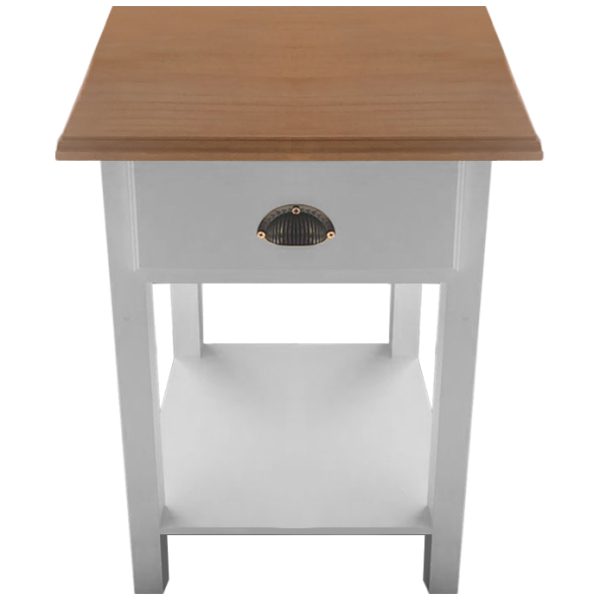Mesa de cabeceira modelo 02 branca