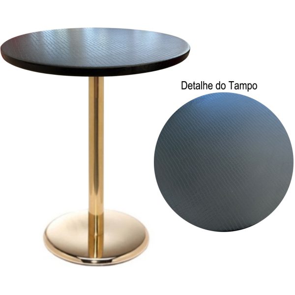 Mesa padrao Golden Tampo Croco