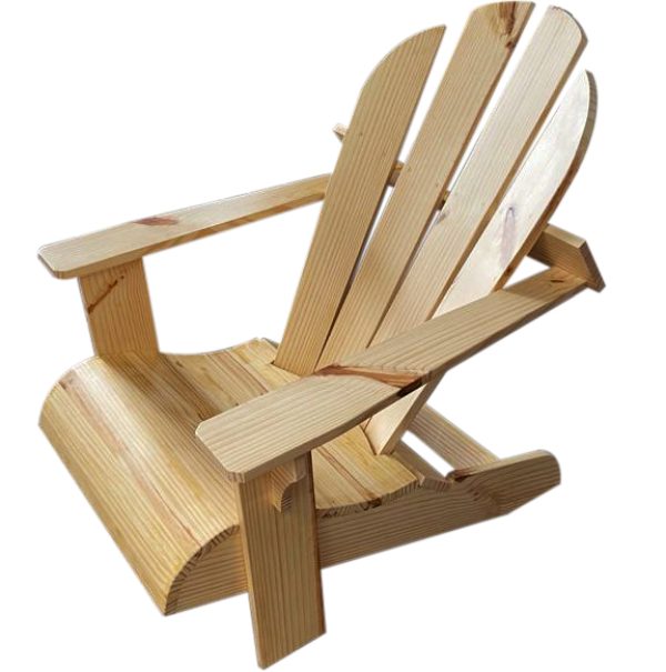 POLTRONA CADEIRA PAVÃO ADIRONDACK