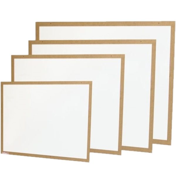Quadro Branco com moldura em madeira