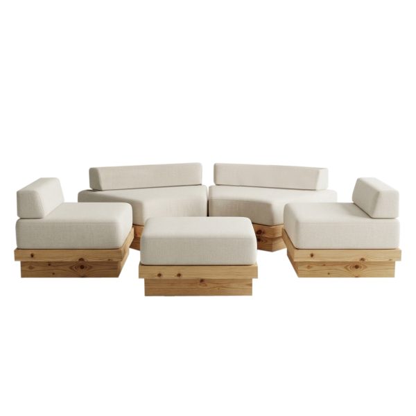 SOFA ORGANICO 05 modulos