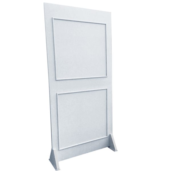 biombo com moldura e pe2 branco 1