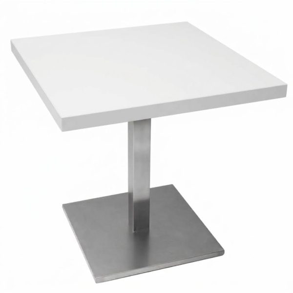mESA PADRAO ALPHA QUADRADA BRANCA