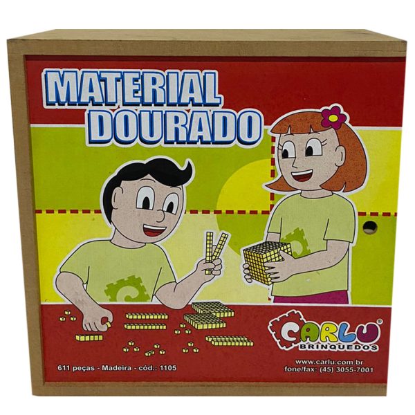 material dourado