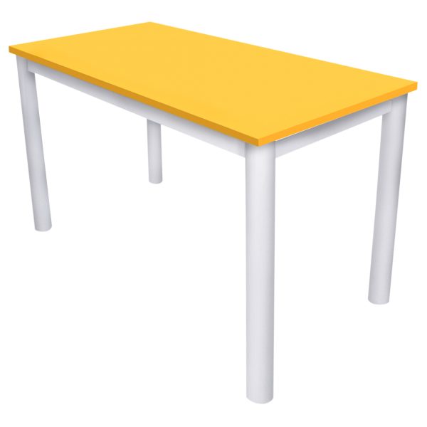mesa Jamaica branca e amarela